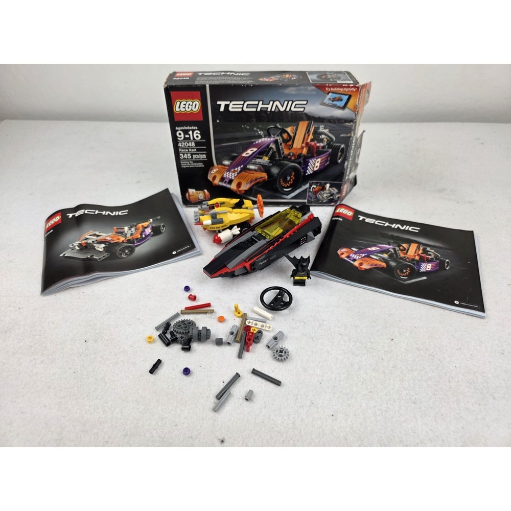 Incomplete Lego Batman Batmobile Penguin Duckmobile Technic Box *FOR PIECES/READ